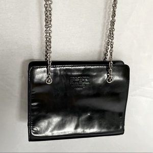 DKNY CHAIN STRAP PATENT LEATHER BAG